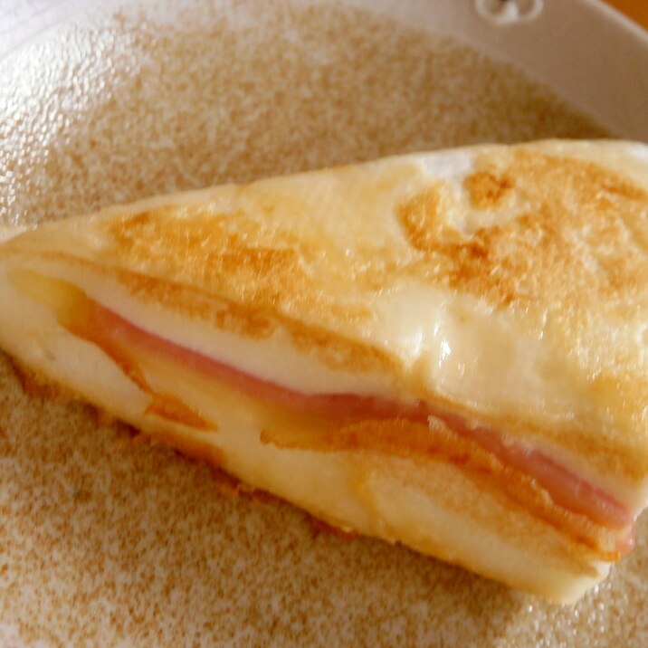 白はんぺんで ハムとチーズの挟み焼き レシピ 作り方 By なな1151 楽天レシピ